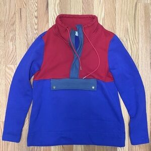 LL Bean‎ Signature Colorblock Quarter zip